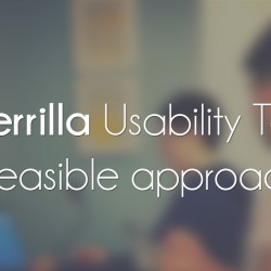 Is guerilla usability testing (UX testing) feasible?